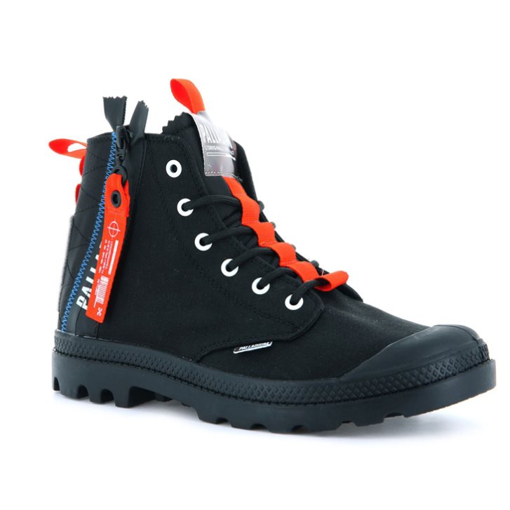 Bottes Palladium Pampa Hi Ticket To Earth Homme Noir | FR TPG385H